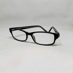 Foster Grant James Reading Glasses- +1.50-Rectangle-Unisex-Black-HD0115